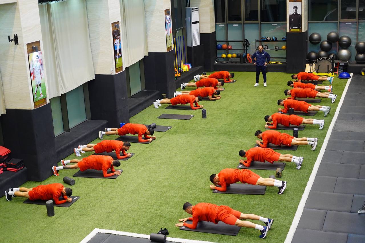 ملیپوشان در تهران تمرین کردند