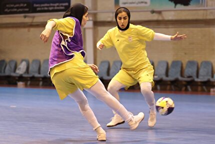 تمرین پرانرژی ملی‌پوشان فوتسال زیر نظرکادر فنی