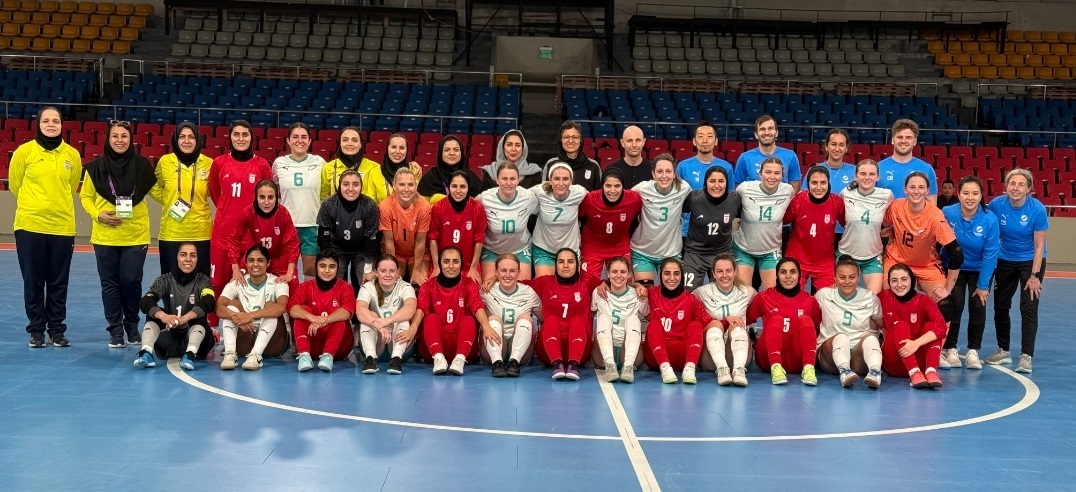 پیروزی 6 بر یک تیم ملی فوتسال بانوان مقابل نیوزیلند در دیدار تدارکاتی