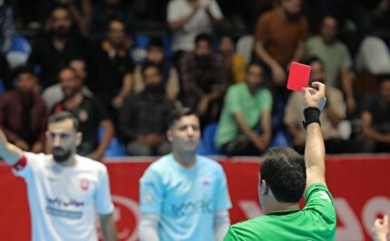 صدور آرای کارت های زرد و قرمز لیگ یک فوتسال