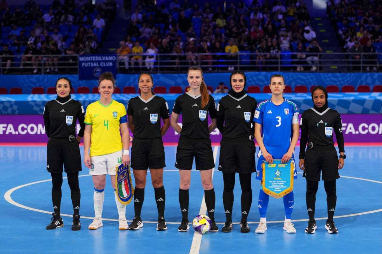 داوران ایرانی قضاوت دیدار برزیل و ایتالیا را بر عهده دارند